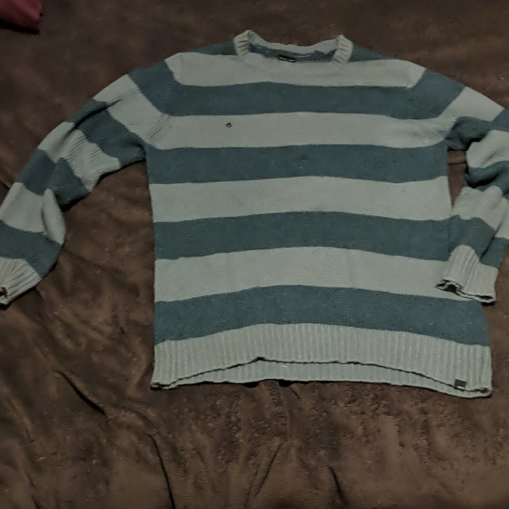 KR3W striped sweater